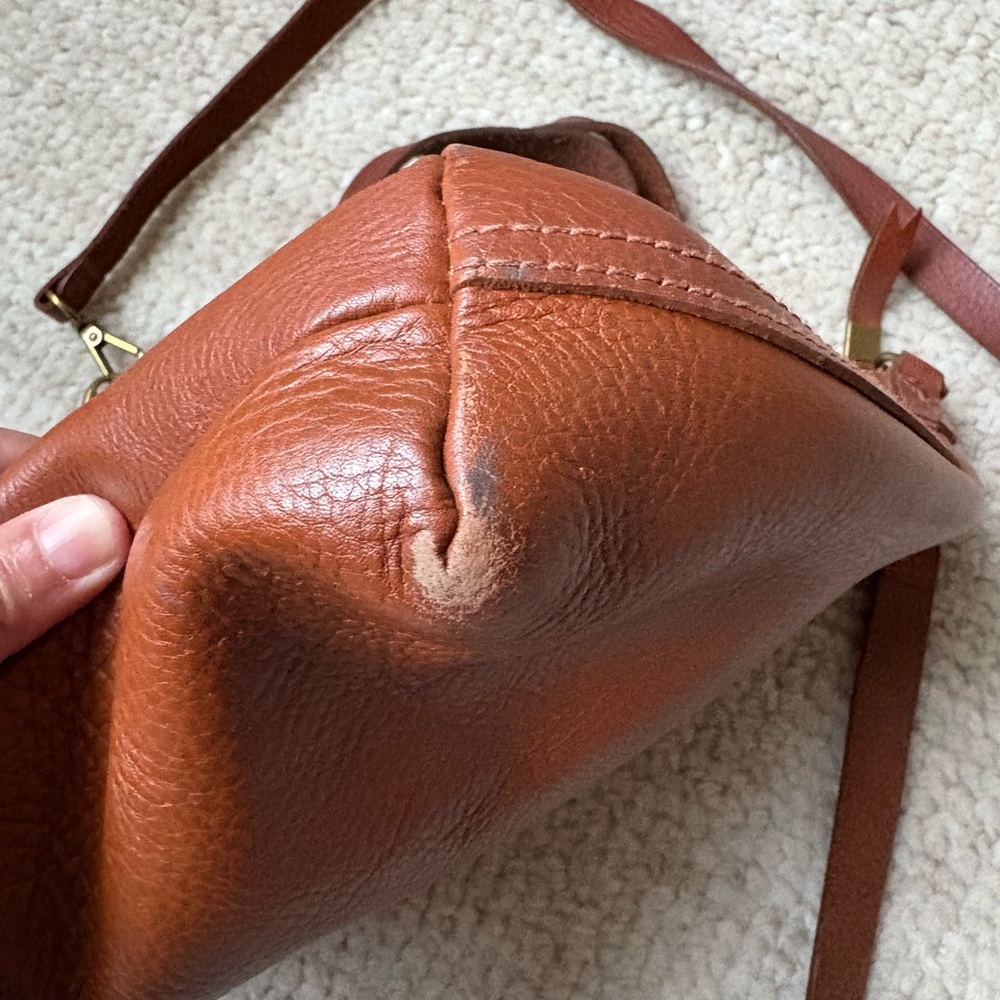 Madewell Crossbody Brown Leather bag - Picture 5 of 5